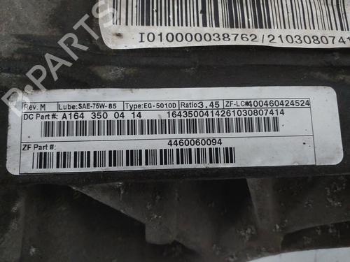 Rear differential MERCEDES-BENZ M-CLASS (W164) ML 350 CDI 4-matic (164.125, 164.124) | BP18600245M24 