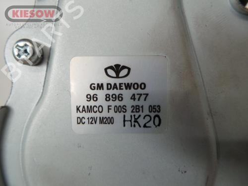 Used Rear wiper motor CHEVROLET MATIZ (M200, M250) 0.8 (52 hp) 16175254