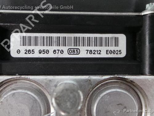 Used ABS pump FIAT BRAVO II (198_) 1.4 (198AXA1B) (90 hp) 15362349