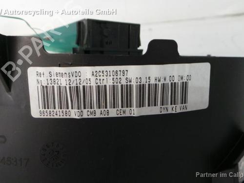 Instrument cluster PEUGEOT 1007 (KM_) 1.4 | BP16175844C47 