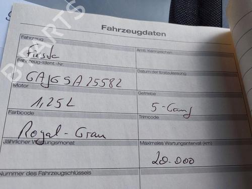 Left front door FORD FIESTA VI (CB1, CCN) 1.25 | BP26503313C2 
