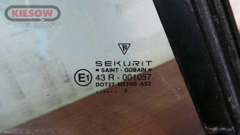 Rear right quarter glass – Porsche 911 Convertible (996) 3.6 Carrera (2001-2005)