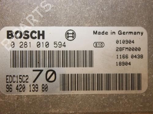 Engine control unit (ECU) PEUGEOT 206 Hatchback (2A/C) 2.0 HDI 90 | BP15313971M57 