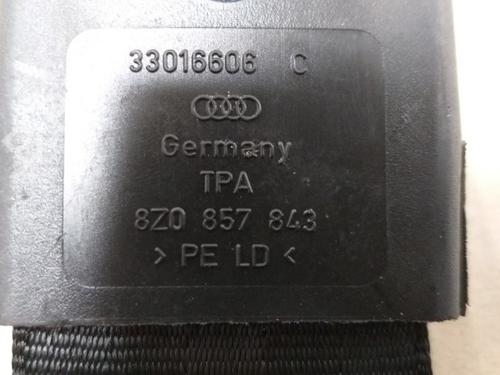 Rear left seatbelt AUDI A2 (8Z0) 1.4 | BP16075475I29 