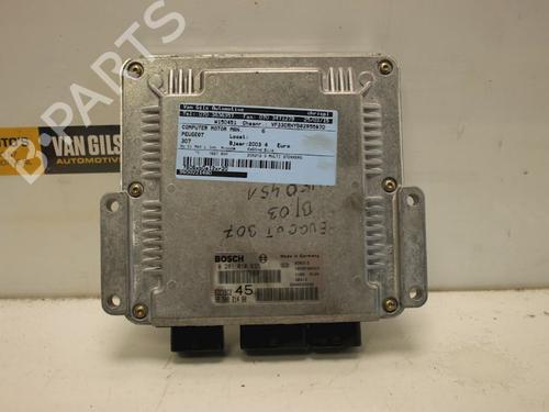 Used Engine control unit (ECU) PEUGEOT 307 (3A/C) 2.0 HDi 90 (90 hp) 15310602