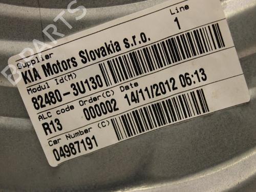 Front right window mechanism KIA SPORTAGE III (SL) 2.0 CRDi AWD | BP15829128C23 