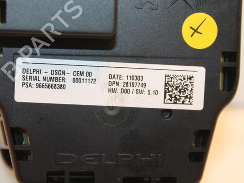Switch PEUGEOT 508 SW I (8E_) 1.6 HDi | BP15310247I30 