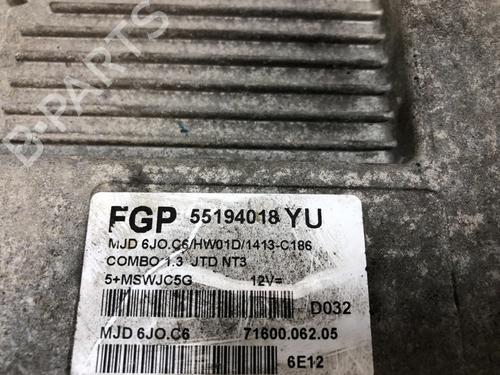 Engine control unit (ECU) OPEL COMBO Box Body/MPV 1.3 CDTI 16V | BP15534288M57 