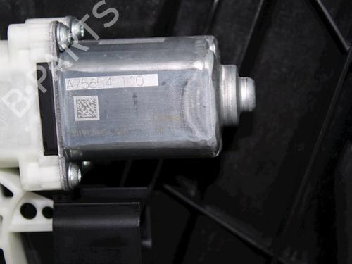 Front left window mechanism FORD FIESTA VII (HJ, HF) 1.5 TDCi | BP15335055C22 