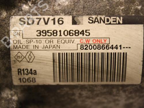 AC compressor DACIA SANDERO 1.4 (BS0C, BS0A, BS0G, BS1F, BS0E) | BP15336401M34 - Image 3