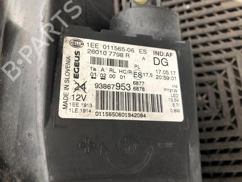 Right headlight OPEL VIVARO B Van (X82) 1.6 CDTI (05) | BP37212410C29 - Image 3
