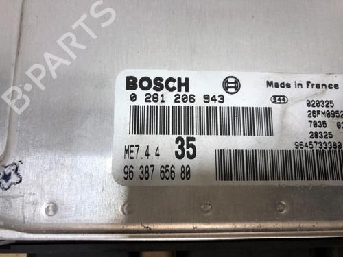 Engine control unit (ECU) PEUGEOT 307 (3A/C) 1.6 16V | BP15534841M57 