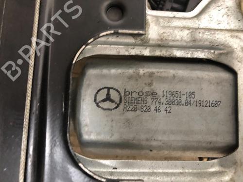 Front left window mechanism MERCEDES-BENZ C-CLASS (W203) C 200 CDI (203.004) | BP15313240C22 