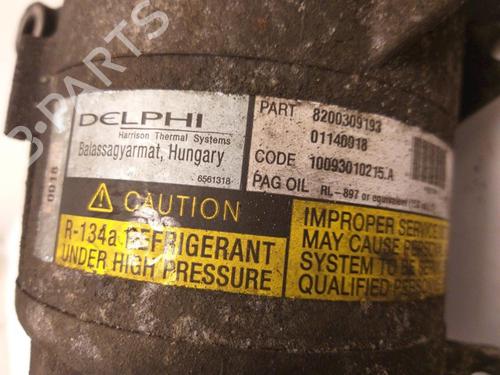 AC compressor RENAULT SCÉNIC II (JM0/1_) 1.9 dCi (JM0G, JM12, JM1G, JM2C) | BP15338202M34 