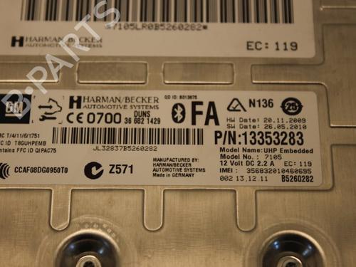 Electronic module OPEL AMPERA (R12) EV 150 | BP15311771M83 - Image 3
