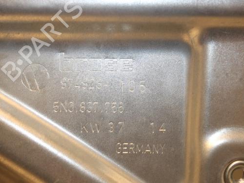 Used Front right window mechanism VW TIGUAN (5N_) 2.0 TDI 4motion (150 hp) 15315722