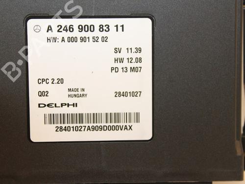 Electronic module MERCEDES-BENZ A-CLASS (W176) A 180 CDI / d (176.012) | BP15323389M83 