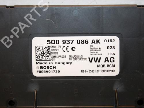 Electronic module VW TOURAN (5T1) 2.0 TDI | BP15829160M83 