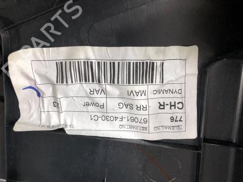 Rear right panel TOYOTA C-HR (_X1_) 1.8 Hybrid (ZYX10_, ZYX11_, ZYX10R, ZYX11R) | BP37207925C61 - Image 6