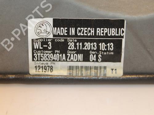 Rear left window mechanism SKODA SUPERB II Estate (3T5) 1.6 TDI | BP15319701C24 