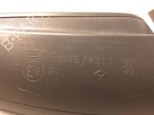 Left mirror PEUGEOT 307 (3A/C) 1.6 16V | BP15340031C26 