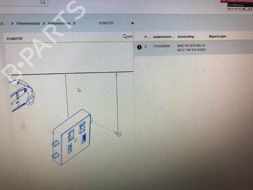 Used Electronic module Electronic module 37207118 37207118