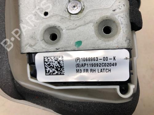 Front right lock TESLA MODEL 3 (5YJ3) EV Performance AWD | BP37209521C97 - Image 7