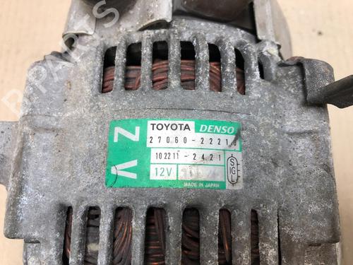 Alternator TOYOTA COROLLA (_E12_) 1.8 VVTL-i TS (ZZE123) | BP22384748M7 