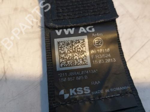Rear left seatbelt SKODA CITIGO (NF1) 1.0 | BP15339385I29 