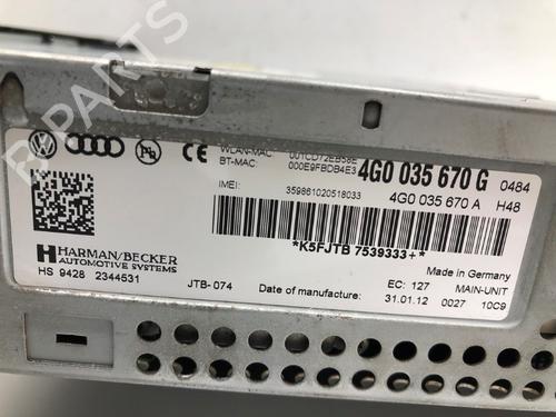 Electronic module AUDI A6 C7 (4G2, 4GC) 3.0 TFSI quattro | BP37205077M83 - Image 3
