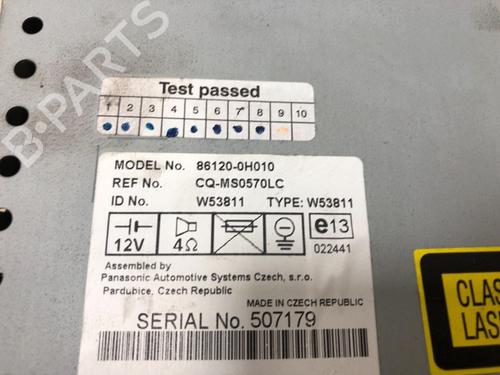 Radio CITROËN C1 (PM_, PN_) 1.0 | BP16379601E6 