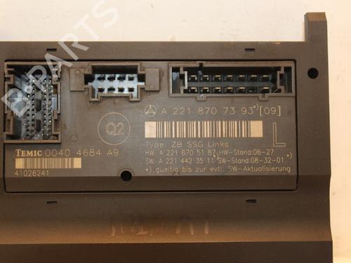Electronic module MERCEDES-BENZ S-CLASS (W221, V221) S 350 BlueTec (221.026, 221.126) | BP15321964M83 