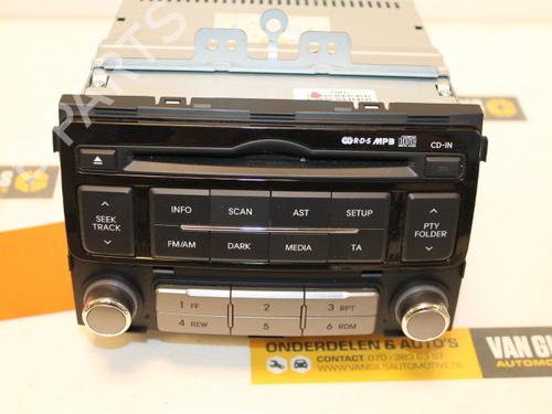Used Radio HYUNDAI i20 I (PB, PBT) 1.2 (86 hp) 15312000