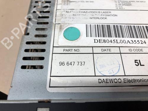 Radio CHEVROLET AVEO / KALOS Hatchback (T250, T255) 1.2 | BP21123005E6 