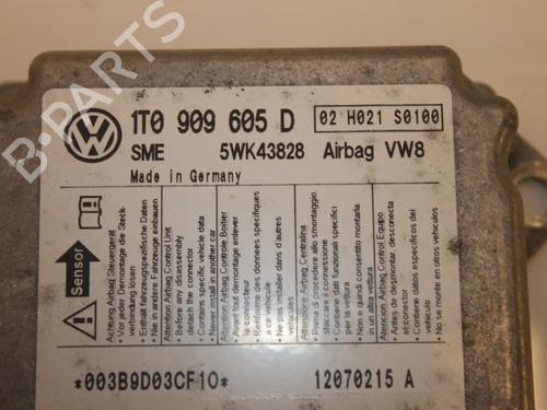 ECU airbags VW TOURAN (1T1, 1T2) 1.9 TDI | BP15316892M53 