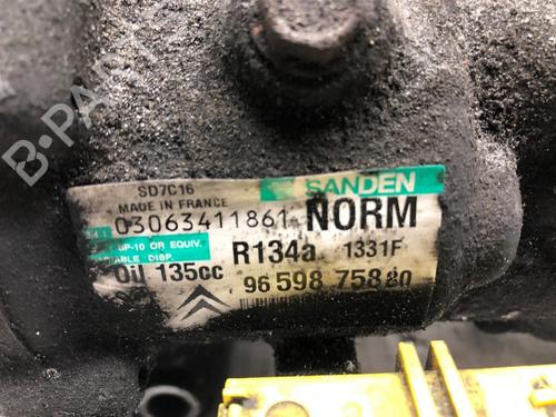 AC compressor PEUGEOT PARTNER Box Body/MPV 1.6 HDi 16V | BP37210715M34  - Image 6