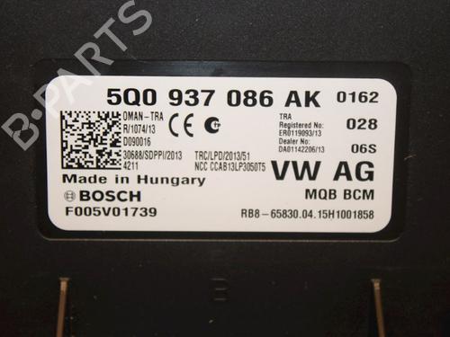 Electronic module VW TOURAN (5T1) 2.0 TDI | BP15315781M83 