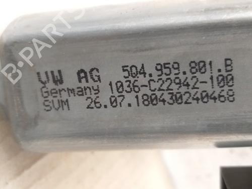 Front left window mechanism VW GOLF VII (5G1, BQ1, BE1, BE2) 1.2 TSI | BP16184727C22 