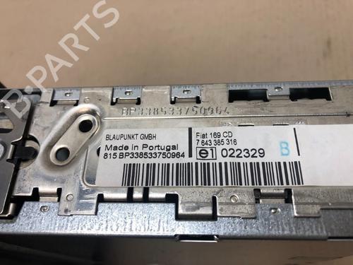 Radio FIAT PANDA (169_) 1.2 (169.AXB11, 169.AXB1A) | BP37209096E6 - Image 7