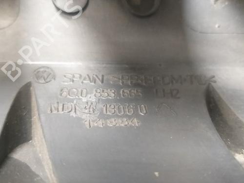 Grille VW POLO (9N_, 9A_) 1.9 SDI | BP16265941C40 