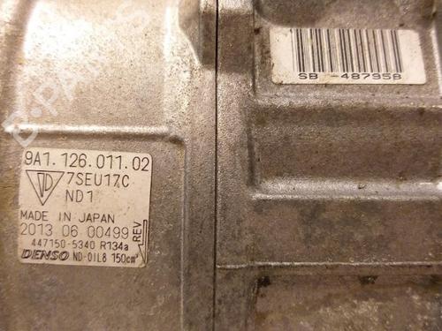 AC compressor PORSCHE 911 Convertible (991) 3.8 Carrera 4S | BP15339550M34 