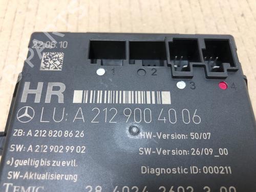 Electronic module MERCEDES-BENZ E-CLASS (W212) E 200 CDI / BlueTEC (212.005, 212.006) | BP16120561M83 