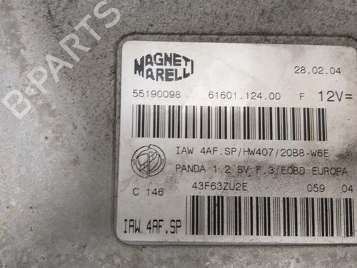 Engine control unit (ECU) FIAT PANDA (169_) 1.2 (169.AXB11, 169.AXB1A) | BP15533010M57 