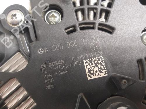 Alternator MERCEDES-BENZ B-CLASS Sports Tourer (W246, W242) B 220 CDI / d (246.203) | BP16033247M7 