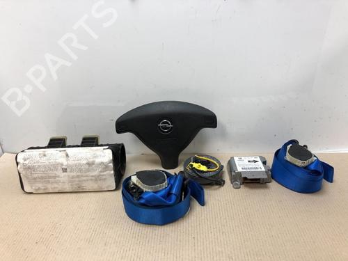 Airbag sæt OPEL ASTRA G Coupe (T98) 2.0 16V Turbo (F07) (192 hp) 15535198