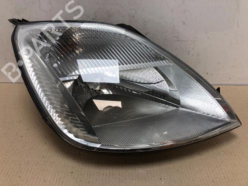 Used Right headlight FORD FIESTA V (JH_, JD_) 1.4 TDCi (68 hp) 16475426