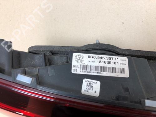 Left taillight VW GOLF VII (5G1, BQ1, BE1, BE2) 1.4 TSI | BP17376111C34 