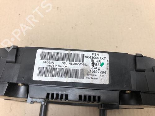 Climate control PEUGEOT 307 Break (3E) 1.6 16V | BP15537836I5 