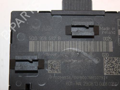 Electronic module VW GOLF VII (5G1, BQ1, BE1, BE2) 2.0 TDI | BP15314814M83 