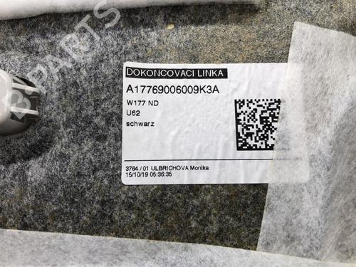 Interior roof MERCEDES-BENZ A-CLASS (W177) A 220 (177.044) | BP17376056I12 